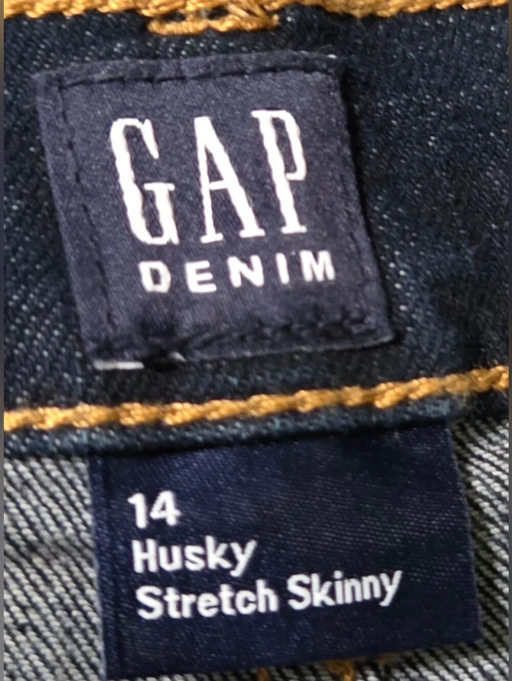 GAP Men's Dark Indigo Straight Jeans